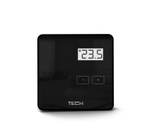 Проводной комнатный терморегулятор Tech R-9B Чёрный