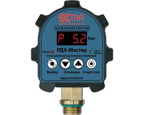 Реле давления воды электронное Акваконтроль EXTRA РДЭ-Мастер-3-2,2 для насоса