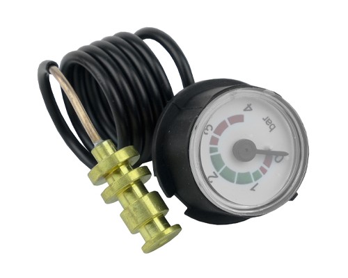 Манометр для котлов Bosch Gaz 6000 W, Buderus Logamax U072 (87186457920) CPG28-D-BK-2-600mm