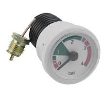 Манометр для котлов Baxi, Westen, De Dietrich 0-4 бар Ø40 мм (9951650, 200025384, 99516511P) CPG37-J-W-6-600mm