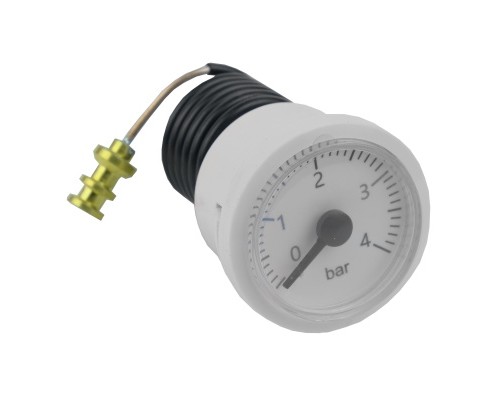 Манометр Cewal для котлов Ariston 0-4 бар Ø42 мм (65104234, 65104726)