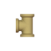 Тройник переходной с внутренней резьбой 1"х3/4"х1" латунь Elsen Metalit