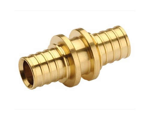 Муфта равнопроходная PEX Ø25 мм латунь General Fittings