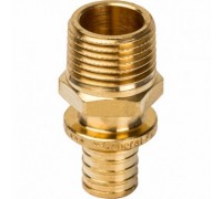 Переходник с наружной резьбой PEX Ø20х1/2" латунь General Fittings