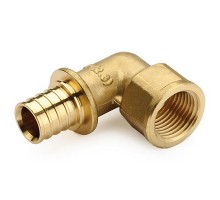 Угол с внутренней резьбой PEX Ø25х3/4" латунь General Fittings