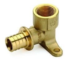 Водорозетка PEX с внутренней резьбой Ø16x1/2" латунь General Fittings