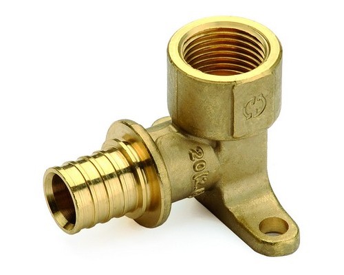 Водорозетка PEX с внутренней резьбой Ø20х1/2" латунь General Fittings