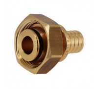 Переходник с накидной гайкой PEX Ø16x3/4" ЕК латунь General Fittings