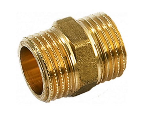 Ниппель General Fittings 2600.00 НР-НР 3/4" латунный