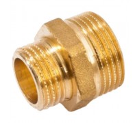 Ниппель редукционный General Fittings 2600.03 НР-НР 3/4"х1/2" латунный