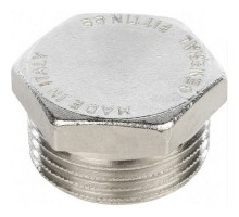 Заглушка General Fittings 2600.40.N НР 1/2" латунная никелированная