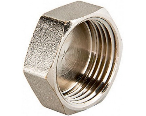 Заглушка General Fittings 2600.41.N ВР 1 1/2" латунная никелированная