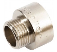 Переходник General Fittings 2600.45.N НР-ВР 3/8"х1/4" латунный никелированный