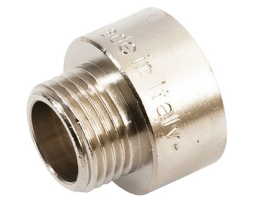 Переходник General Fittings 2600.45.N НР-ВР 3/8"х1/4" латунный никелированный