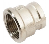 Муфта редукционная General Fittings 2600.47.N ВР-ВР 1"х1/2" латунная никелированная