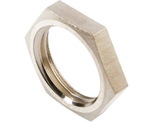 Контргайка General Fittings 2600.70.N ВР 3/4" латунная никелированная