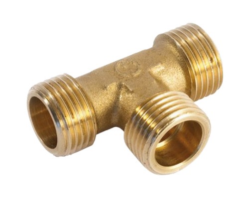 Тройник соединительный General Fittings 2700.10 НР-НР-НР 1/2" латунный