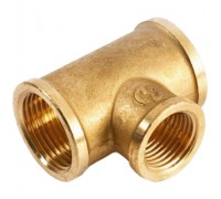 Тройник редукционный General Fittings 2700.13 ВР-ВР-ВР 3/4"х1/2"х3/4" латунный