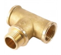 Тройник соединительный General Fittings 2700.15 ВР-НР-ВР 3/4" латунный