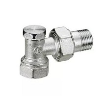 Клапан запорный ручной ВР 1/2"х1/2" НР угловой R16D2 Giacomini