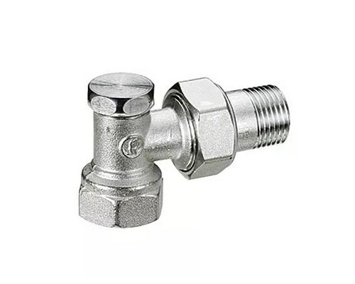 Клапан запорный ручной ВР 1/2"х1/2" НР угловой R16D2 Giacomini