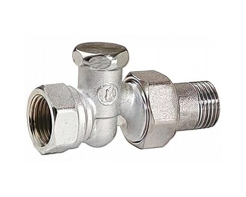 Клапан запорный ручной ВР 1/2"х1/2" НР прямой R17D2 Giacomini