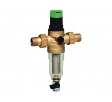 Фильтр промывной для холодной воды 3/4" с регулятором давления Honeywell