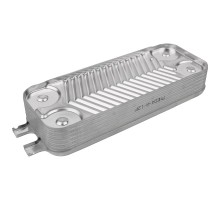 Теплообменник вторичный для котлов Bosch, Buderus 12 пластин (8718644623)