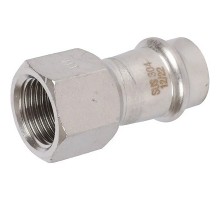 Переходник Rommer RSS-0022 18х1/2" ВПр-ВР из нержавеющей стали