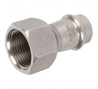 Переходник Rommer RSS-0022 18х3/4" ВПр-ВР из нержавеющей стали