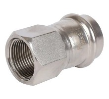 Переходник Rommer RSS-0022 28х3/4" ВПр-ВР из нержавеющей стали