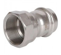 Переходник Rommer RSS-0022 42х1 1/2" ВПр-ВР из нержавеющей стали