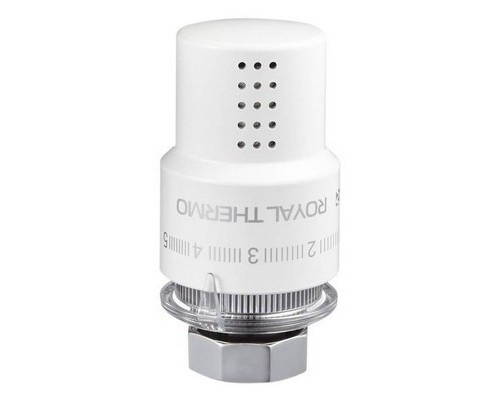 Головка термостатическая жидкостная Royal Thermo Design М30х1,5 белый RTO07.0009
