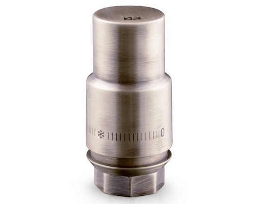 Головка термостатическая жидкостная Royal Thermo Design Pro М30х1,5 матовый никель RTO07.0015