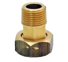 Соединение с НГ для счётчика ВР-НР 3/4"x1/2" бронза Sanha