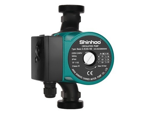 Циркуляционный насос для отопления Shinhoo Basic S 25-6S/180