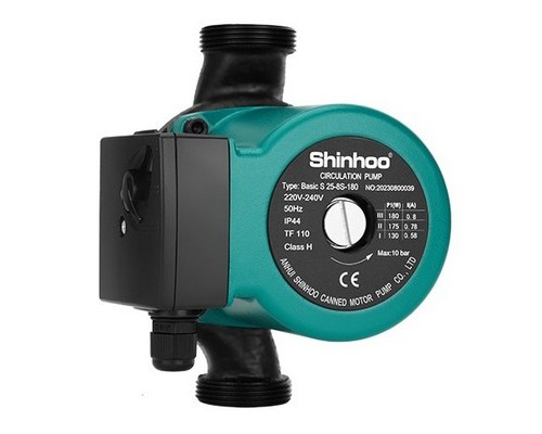 Циркуляционный насос для отопления Shinhoo Basic S 25-8S/180