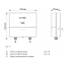 Электрический проточный водонагреватель Termica Nixy 60
