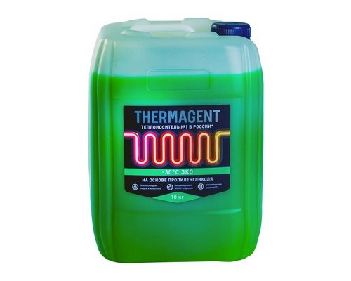 Теплоноситель для систем отопления Thermagent ЭКО -30 (пропиленгликоль) 10 кг