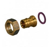 Переходник PEX НГ Ø20x3/4" латунь Uponor