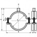 Хомут со звукоизоляцией Walraven 2S M8/10 Ø75-81 мм (2 1/2″) оцинкованный с вкладышем EPDM