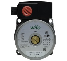 Двигатель циркуляционного насоса Wilo KSL 15/6-3C по часовой (0020094635, 0020094635.DVA, 0020078492.DVA, 4532440, 4533925)