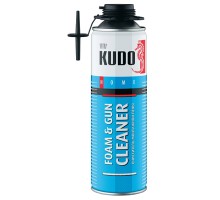 Очиститель монтажной пены 650 мл, Kudo Home Foam&Gun Cleaner