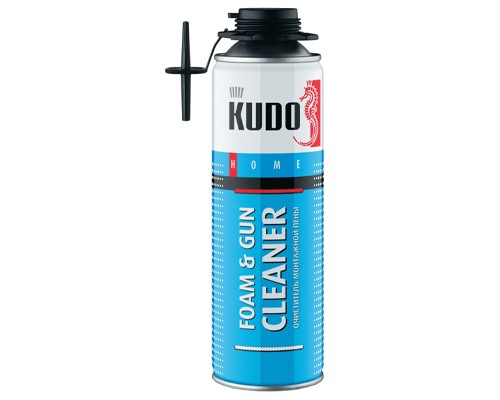 Очиститель монтажной пены 650 мл, Kudo Home Foam&Gun Cleaner