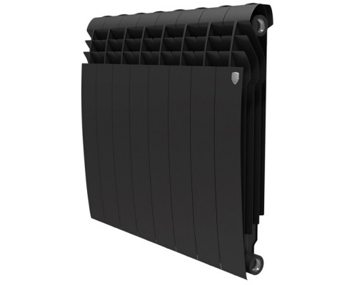 Биметаллический секционный радиатор Royal Thermo Biliner Noir Sable 500/8 секций, НС-1176313