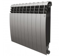 Биметаллический секционный радиатор Royal Thermo Biliner Satin Silver 500/10 секций, НС-1176315