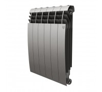 Биметаллический секционный радиатор Royal Thermo Biliner Satin Silver 500/6 секций, НС-1176318