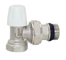 Клапан термостатический нижний TIM 1/2 Вн/Нар, разъемное (американка), угловой, с уплот.кольцом, быстрый монтаж, RS221.02