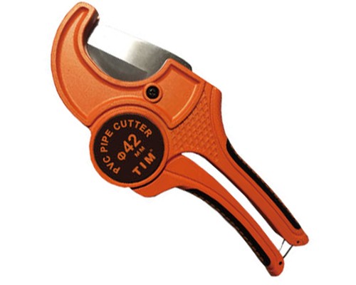 Ножницы для резки труб ППР и МП TIM 16-42мм, оранжевые, TIM154