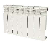 Биметаллический секционный радиатор Rommer Profi Bm 500 Bi 500-80-150 x8 секций